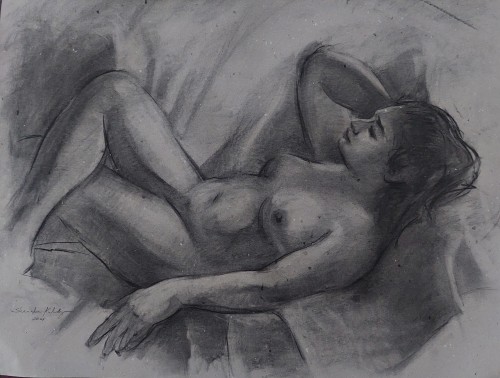 reclining nude