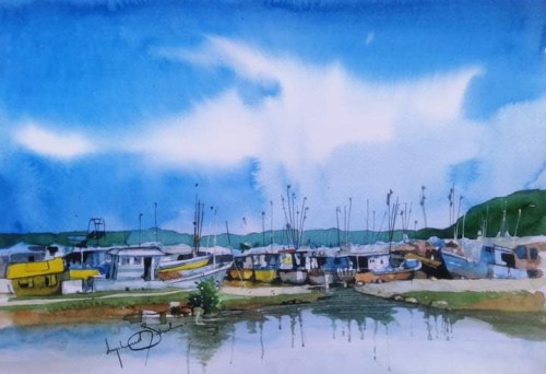 Fishing boats