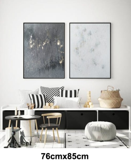 Minimalist interior paintings