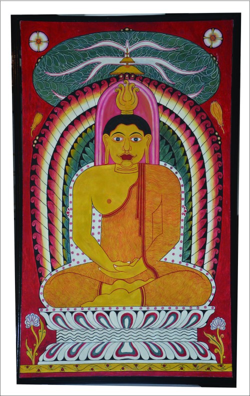 Kandian Buddha painting