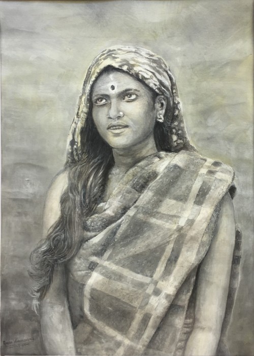 Ceylon Young Tamil Woman