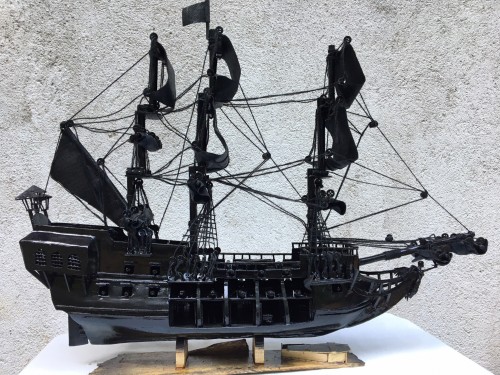 black pearl model ship