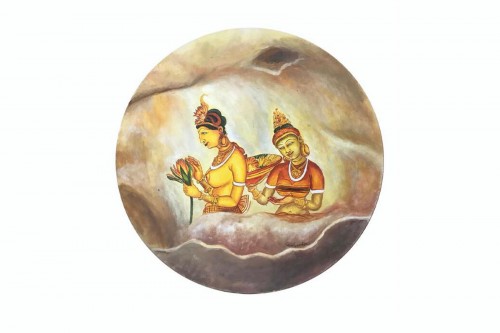 Sigiriya Frescos- Duo (Canvas)