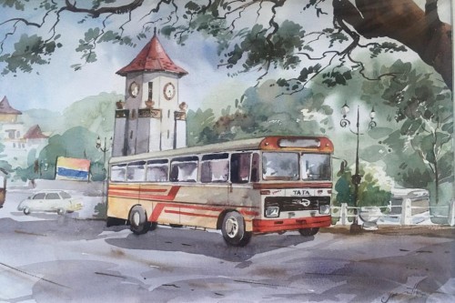 Kandy clock tower