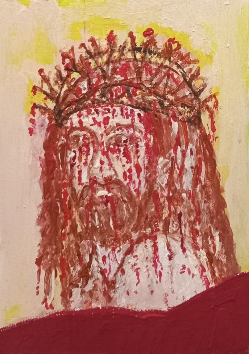 Jesus with Crown of Thorns