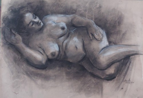 Reclining nude