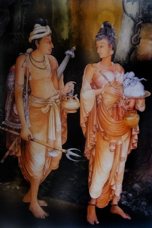 Princess Hemamala& Prince Dantha