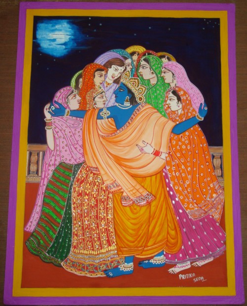 RADHAKRISHNA WITH GOPIYAN