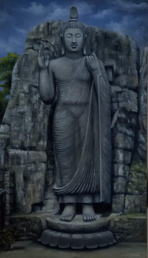 Avukana Buddha Statue