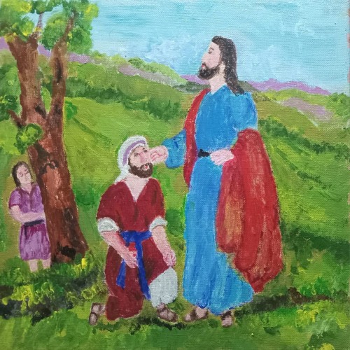 Jesus Heals a Man Born Blind