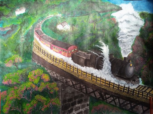 The Journey Amomg the Hills