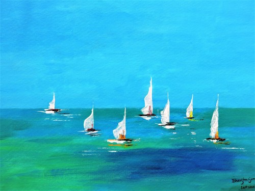 Sail boats