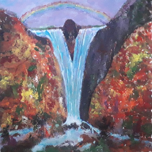 Abstract -  Imaginary Waterfalls