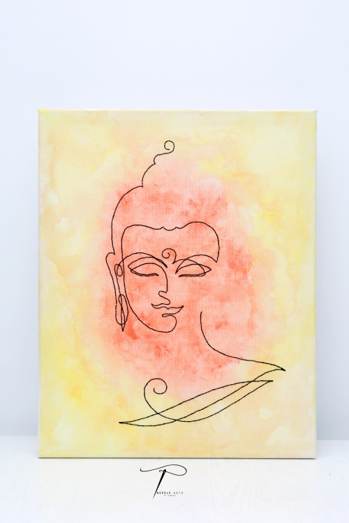 Buddha face wall art