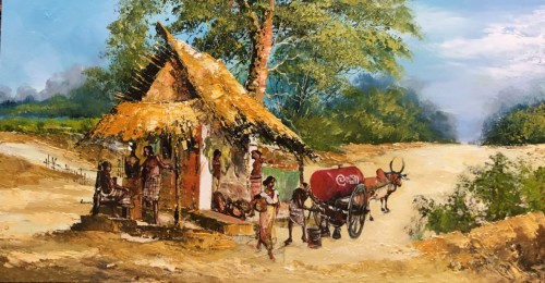 Village scenes