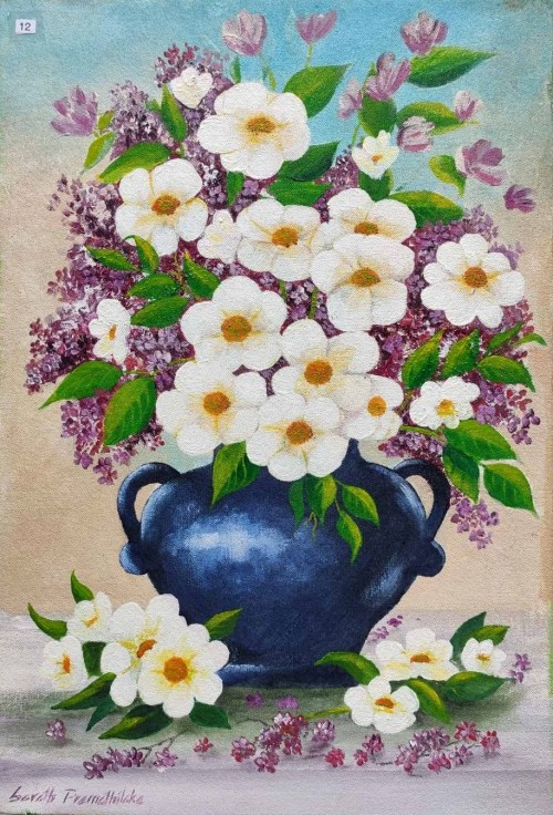 The flower vase