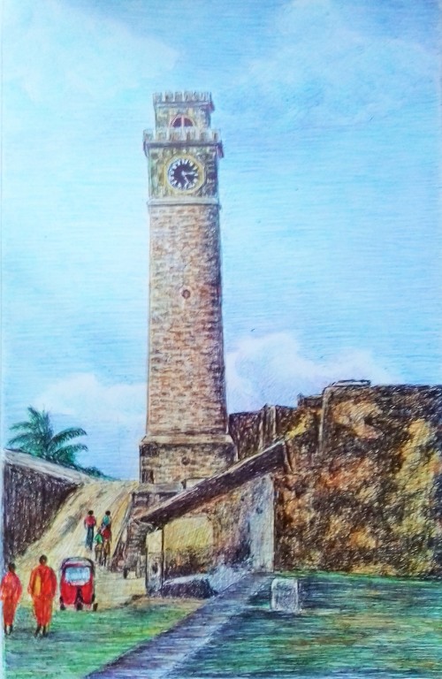 Clock tower galle fort