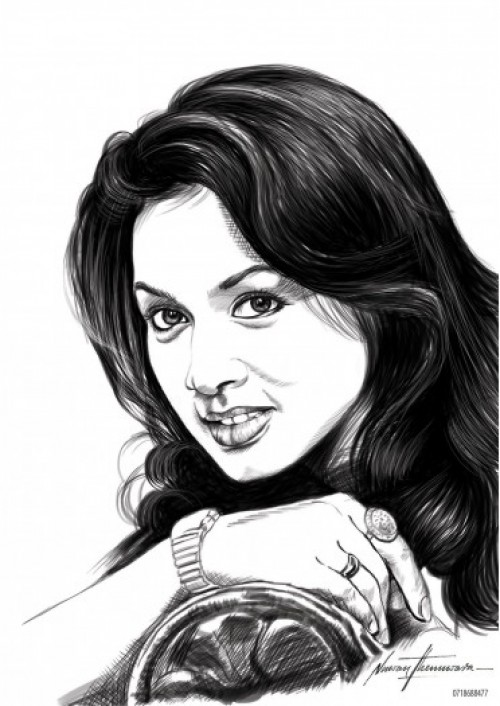 Pooja's Portrait
