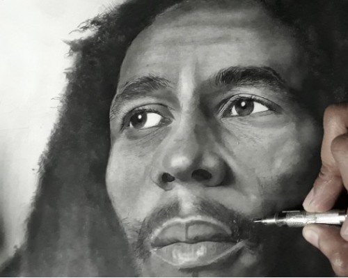 Portrait- Bob Marley