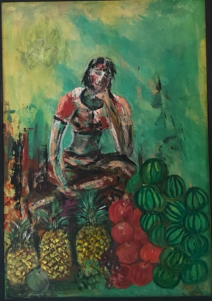 Fruit Vendor by Shamini Pushparaj