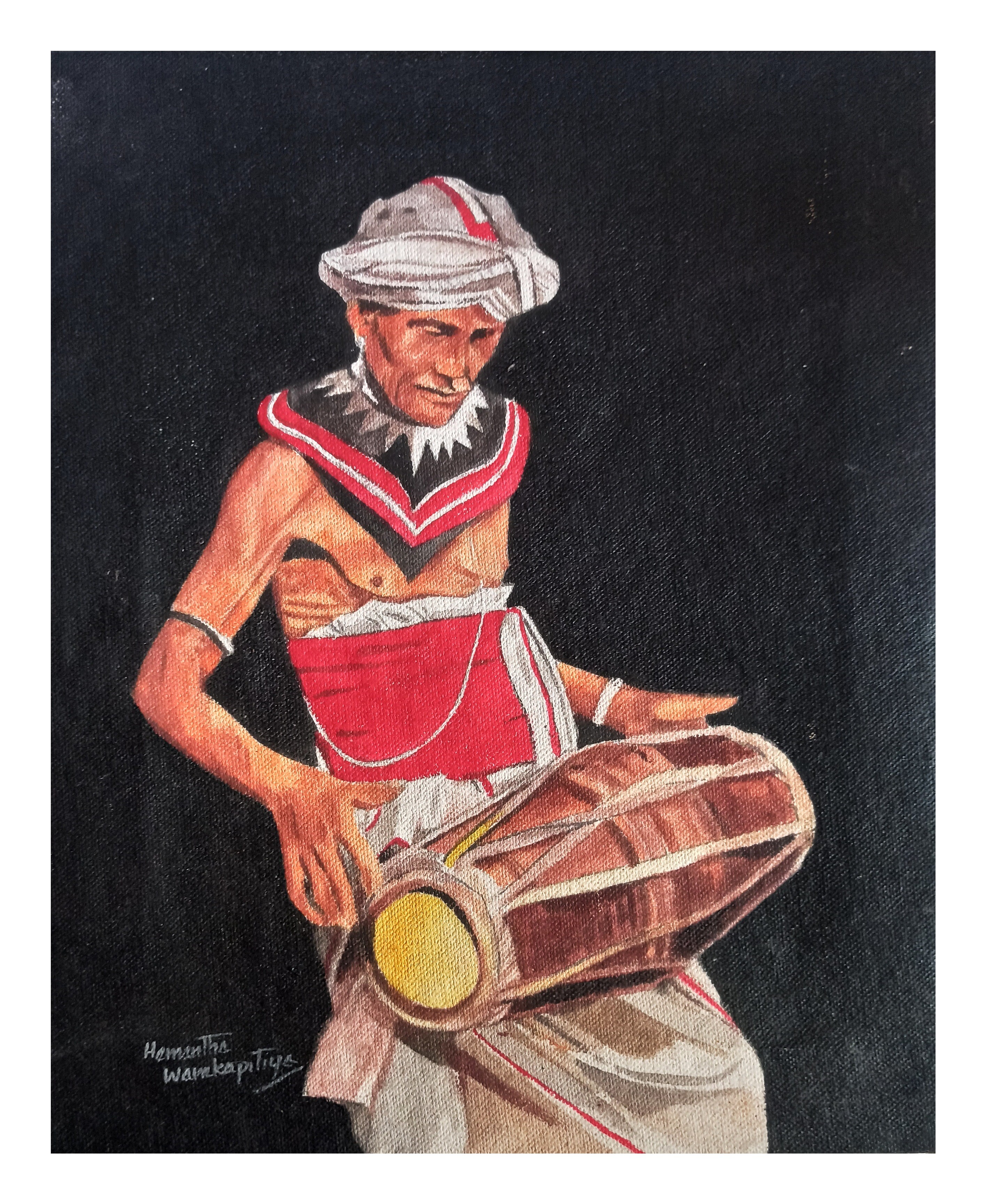 Drummer by Hemantha Warakapitiya