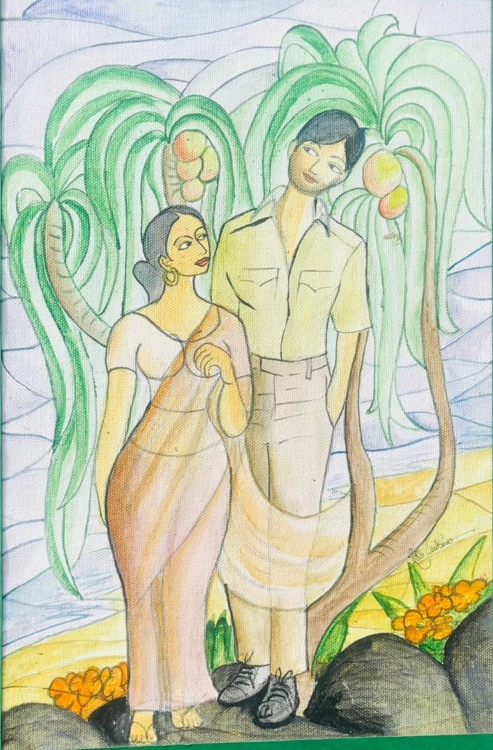 Love couple by Deepthi Wijewardana