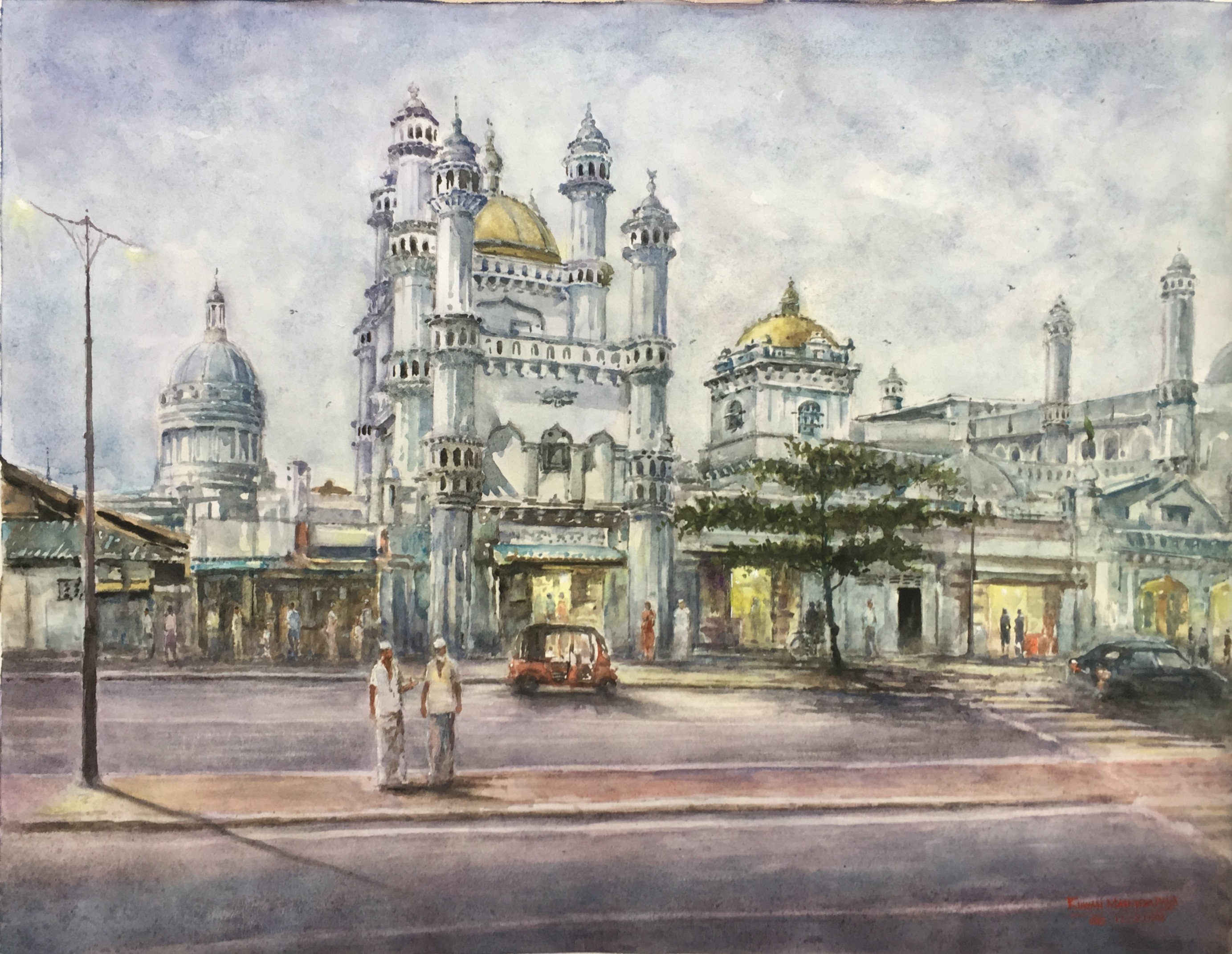 Dewatagaha Mosque - Colombo by RUWAN MAHINDAPALA