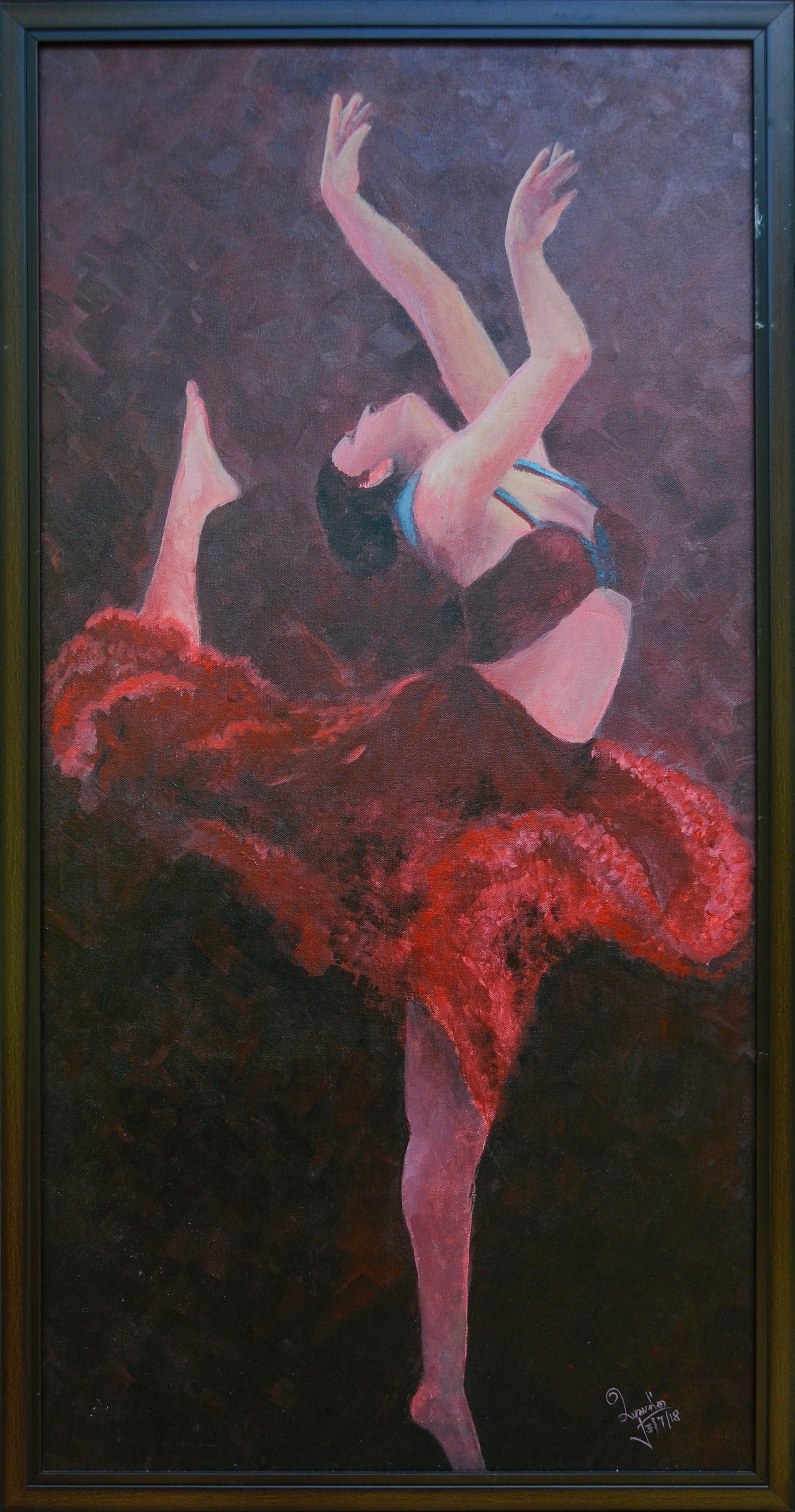Ballet Dancer by Susantha Galgodage