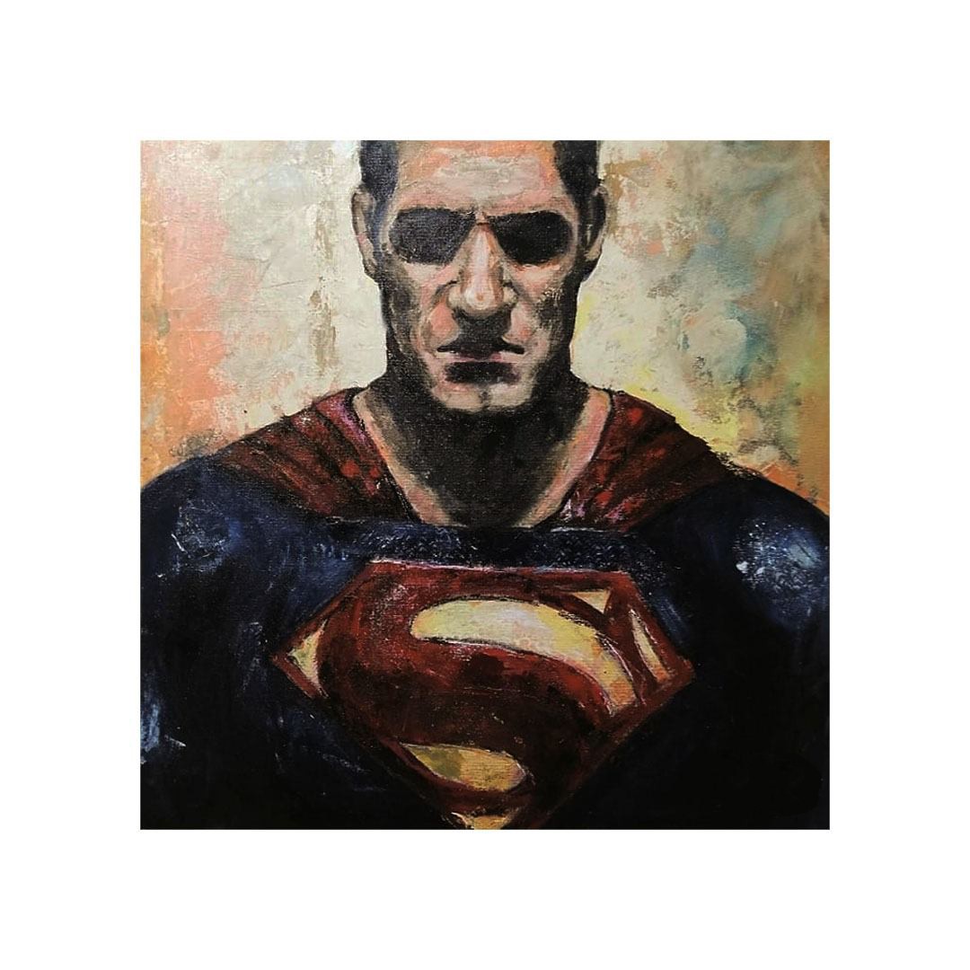 #manofsteel by VVeaver Bird