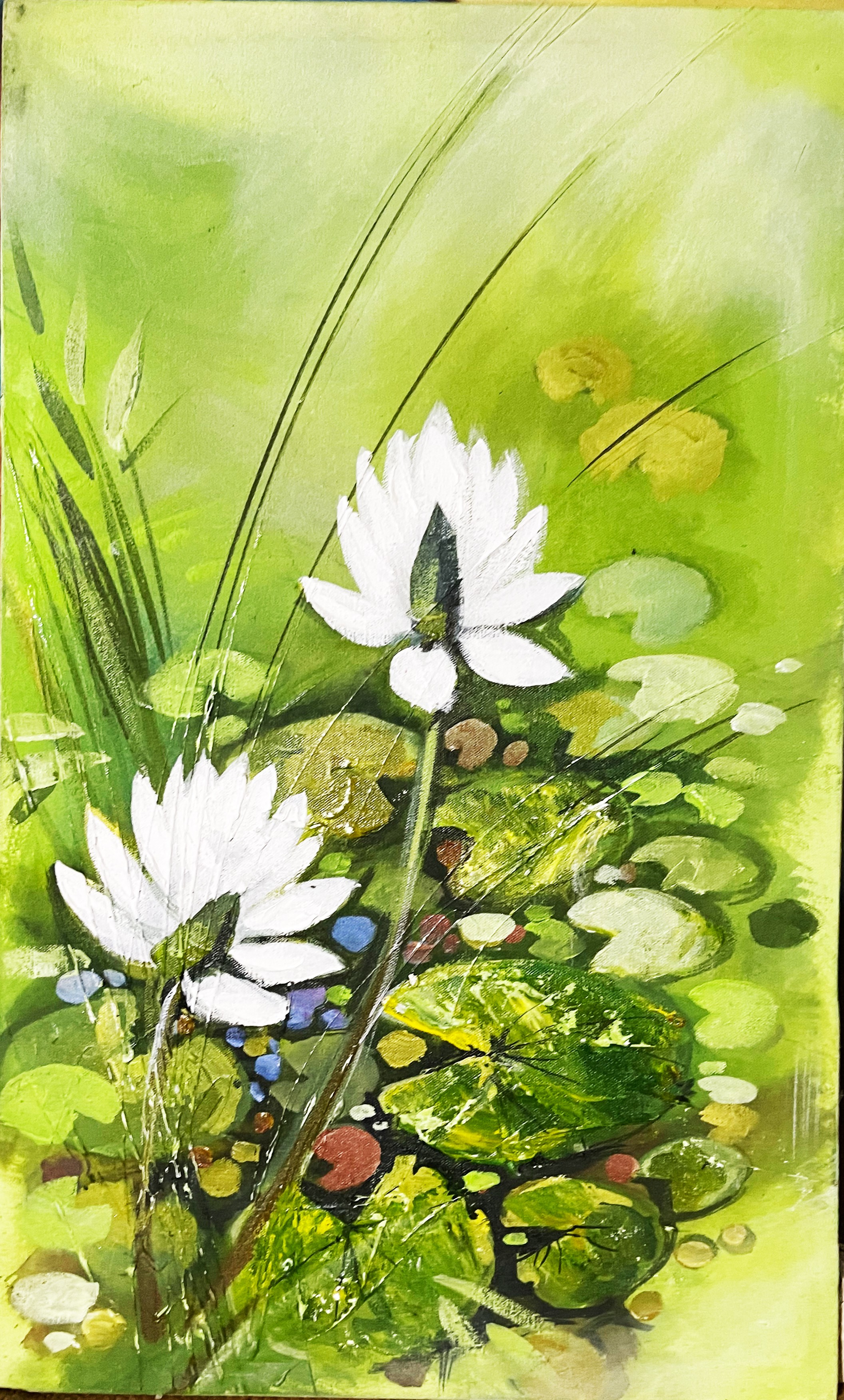 water lily2 by kasun milinda