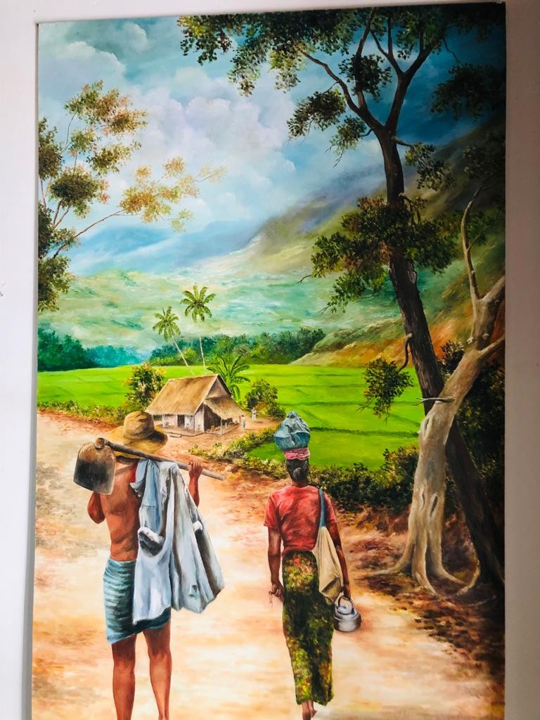 Farmers by Piyal Ranjan Alwis Weerasinghe