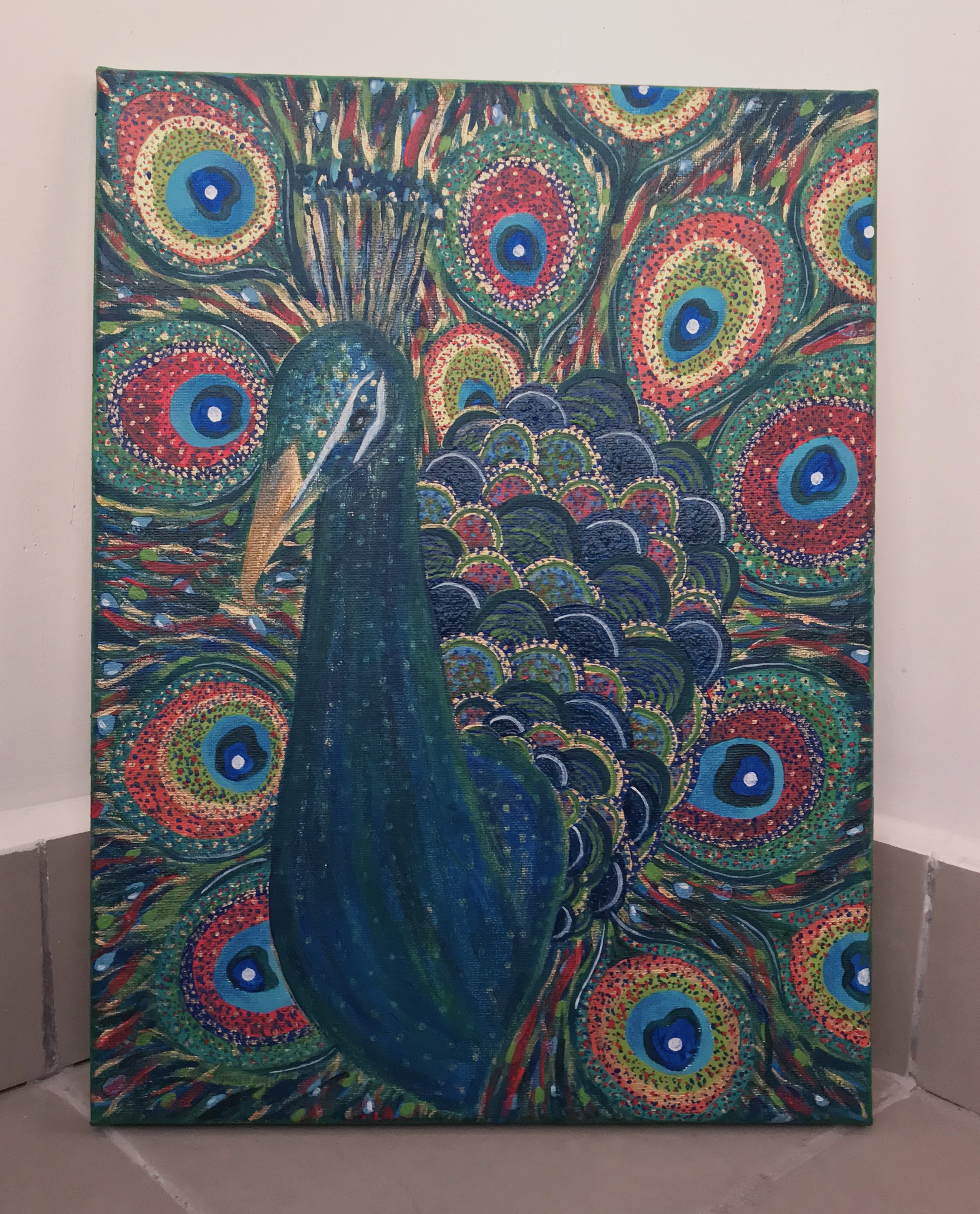 The Lucky Peacock by Lakshani Silva