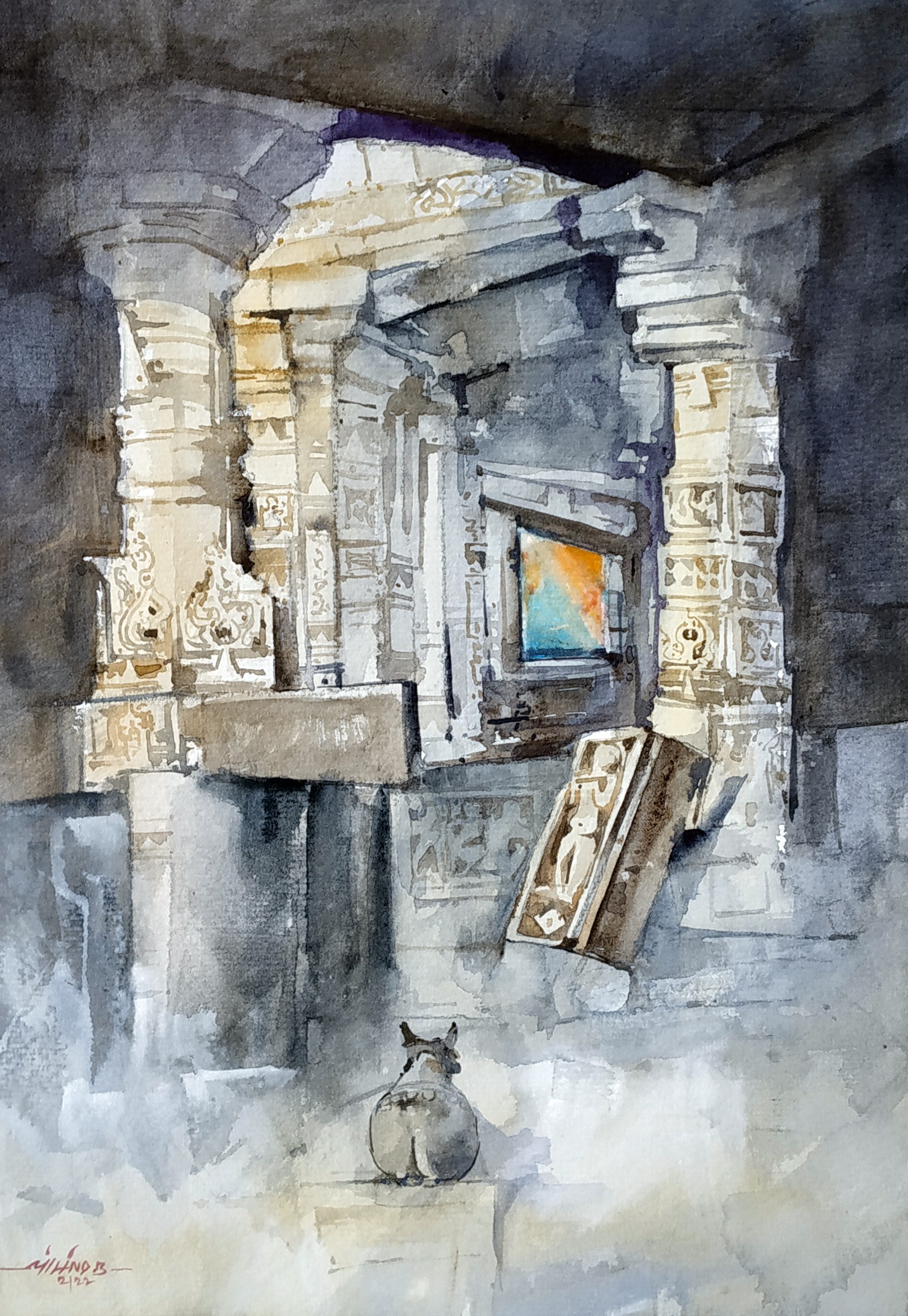 Shiv Temple by Milind Bhanji