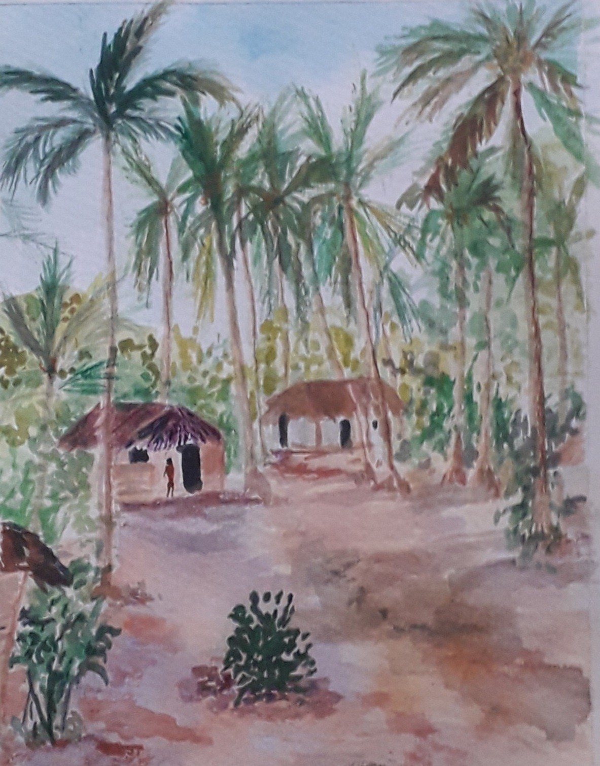 Sri Lankan Village Life by Simpson David