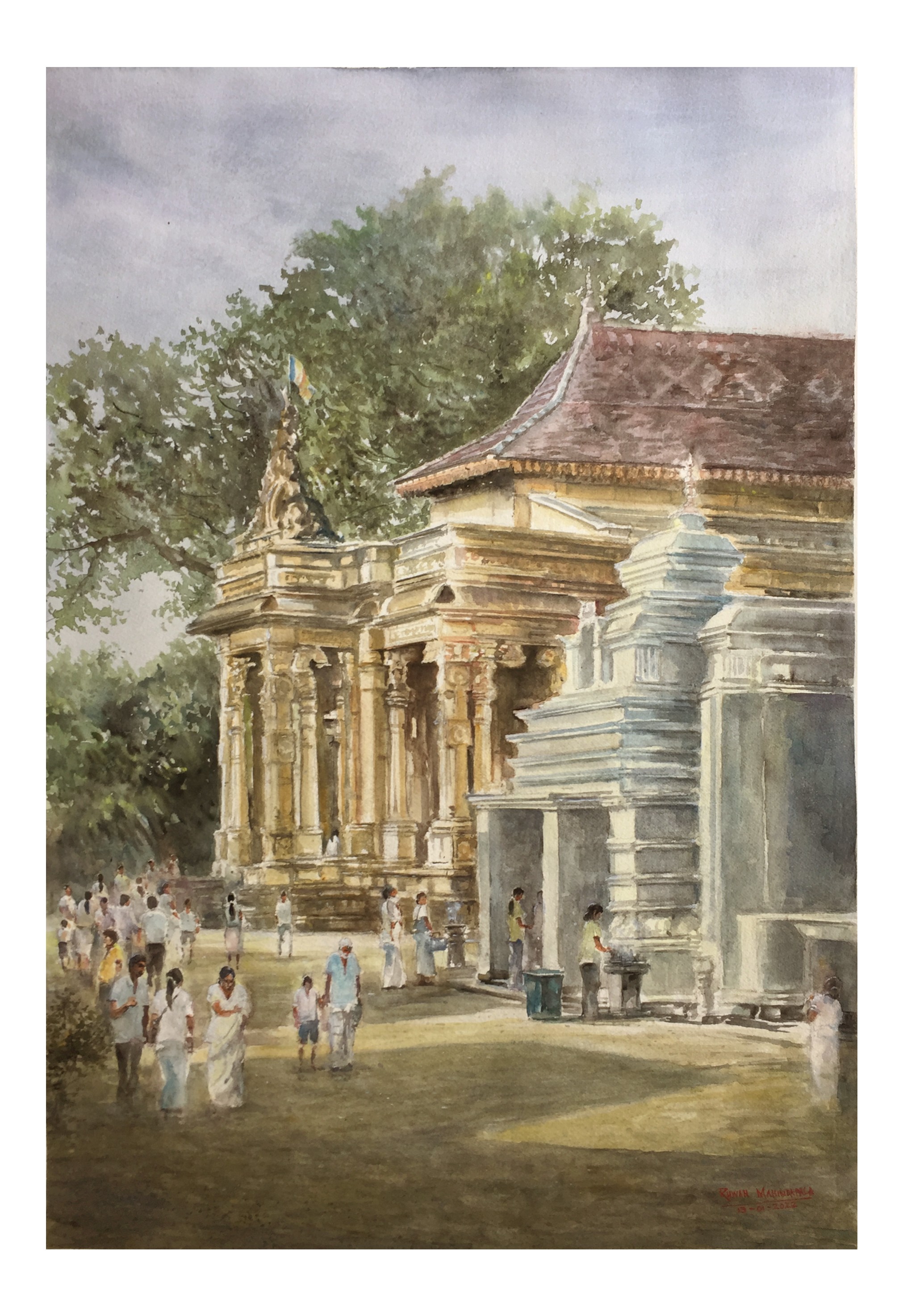 Kelaniya Raja Maha Vihara by RUWAN MAHINDAPALA