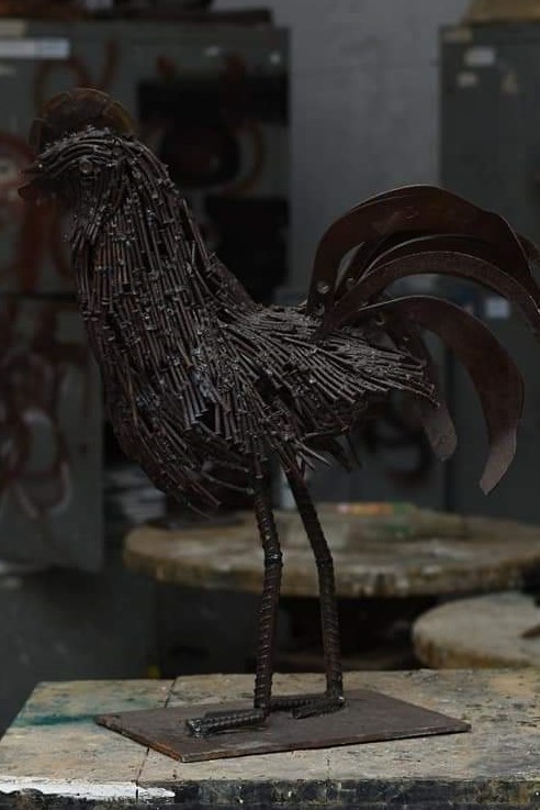 Nails Rooster by Nimesh Rukshan