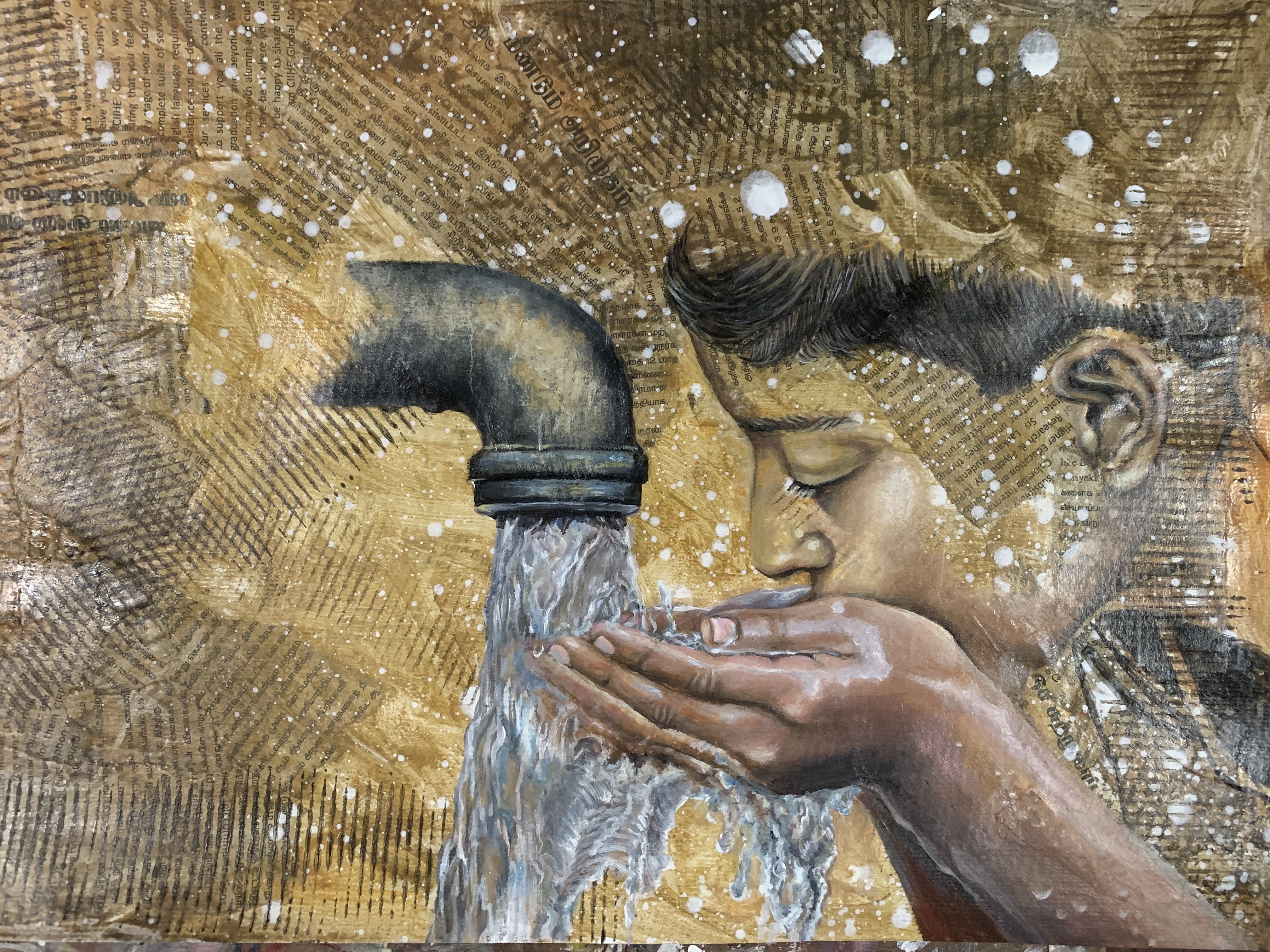 Water for children by Aruni Wijegunawardene