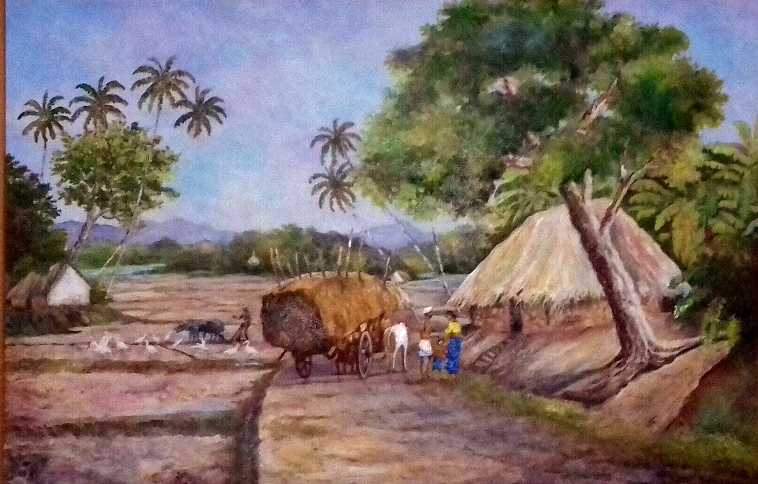 Village by Mangala Madanayake