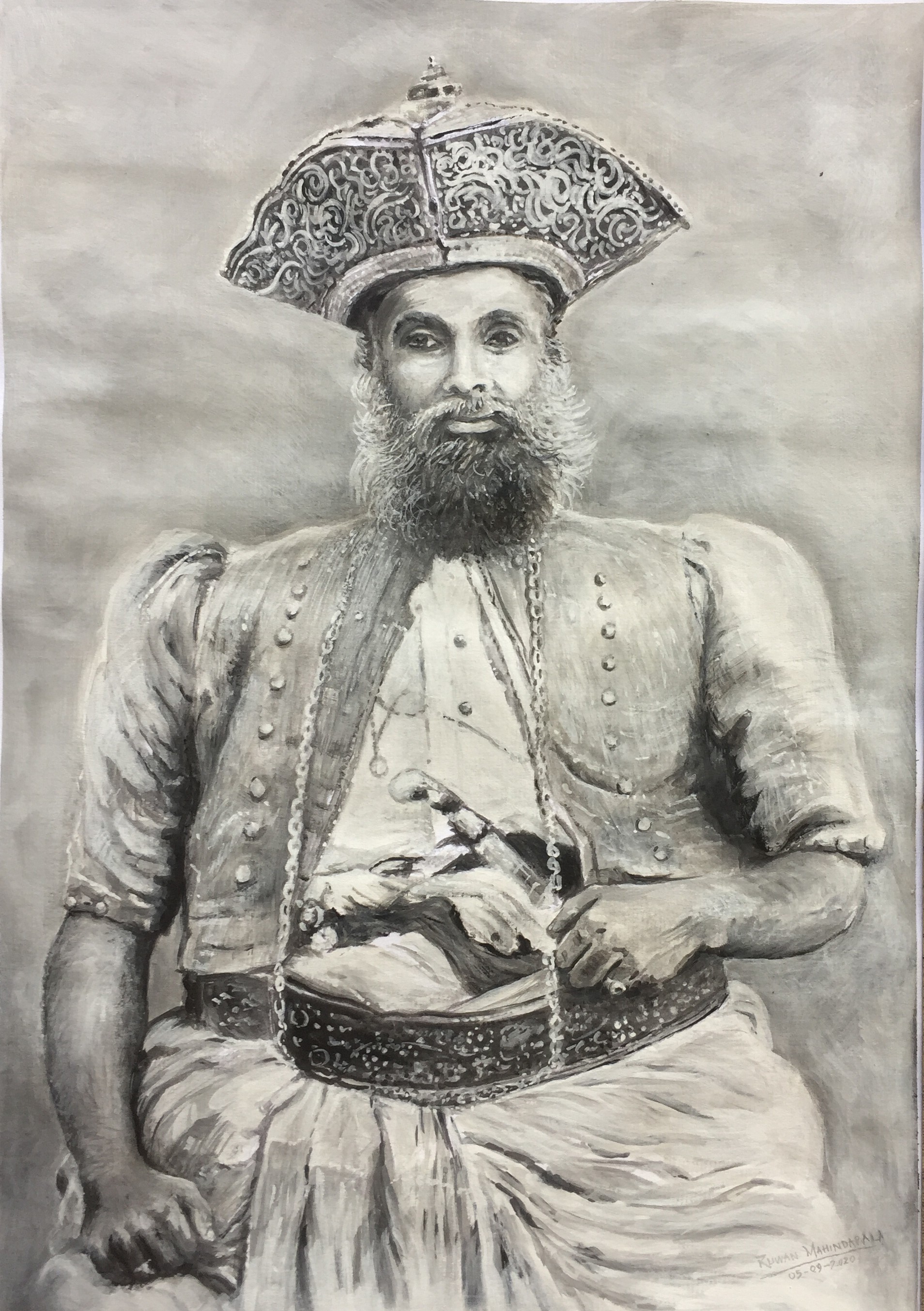 A Kandyan Chief of Ceylon by RUWAN MAHINDAPALA