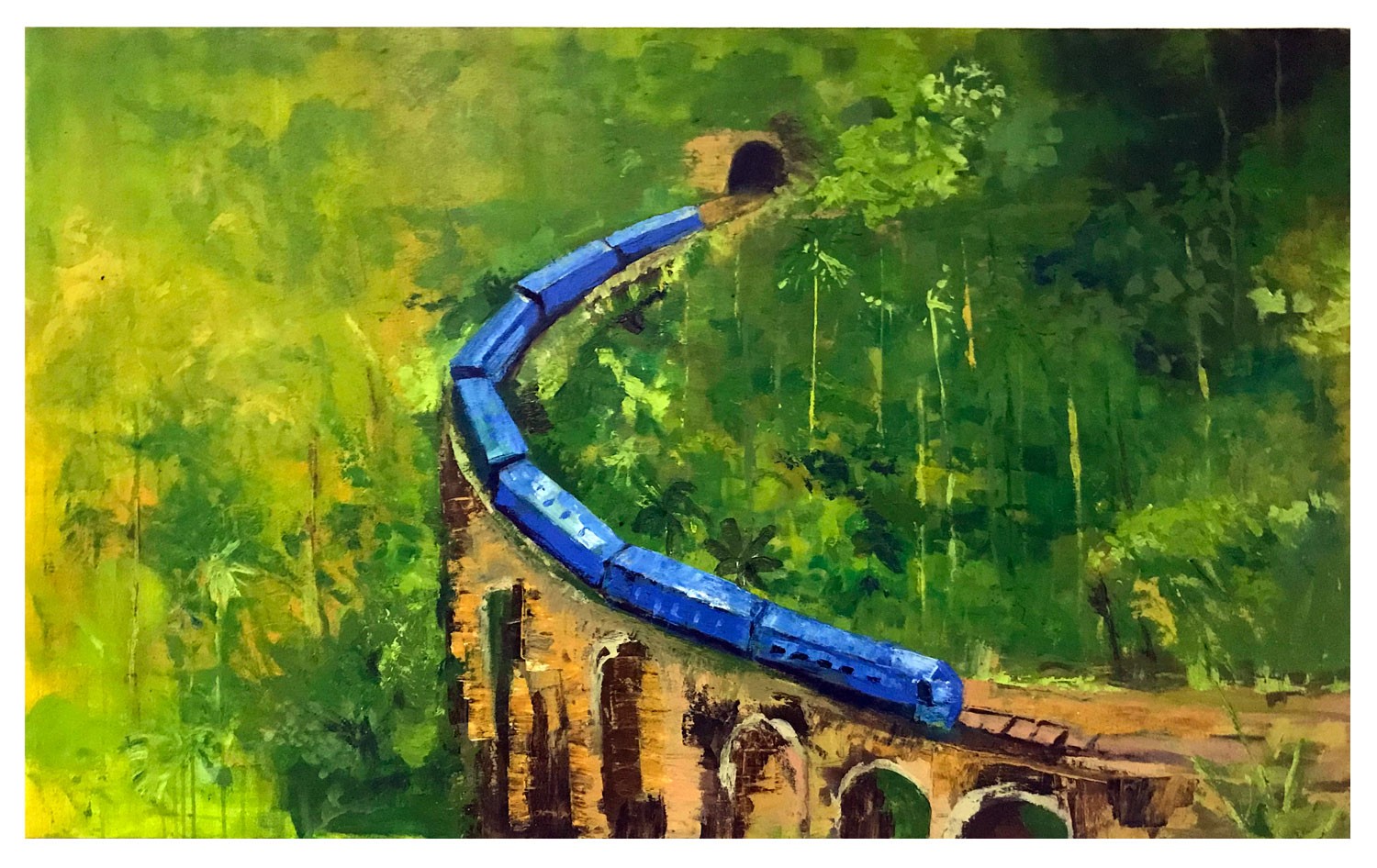 Nine arch bridge by Chamath Lokuliyana