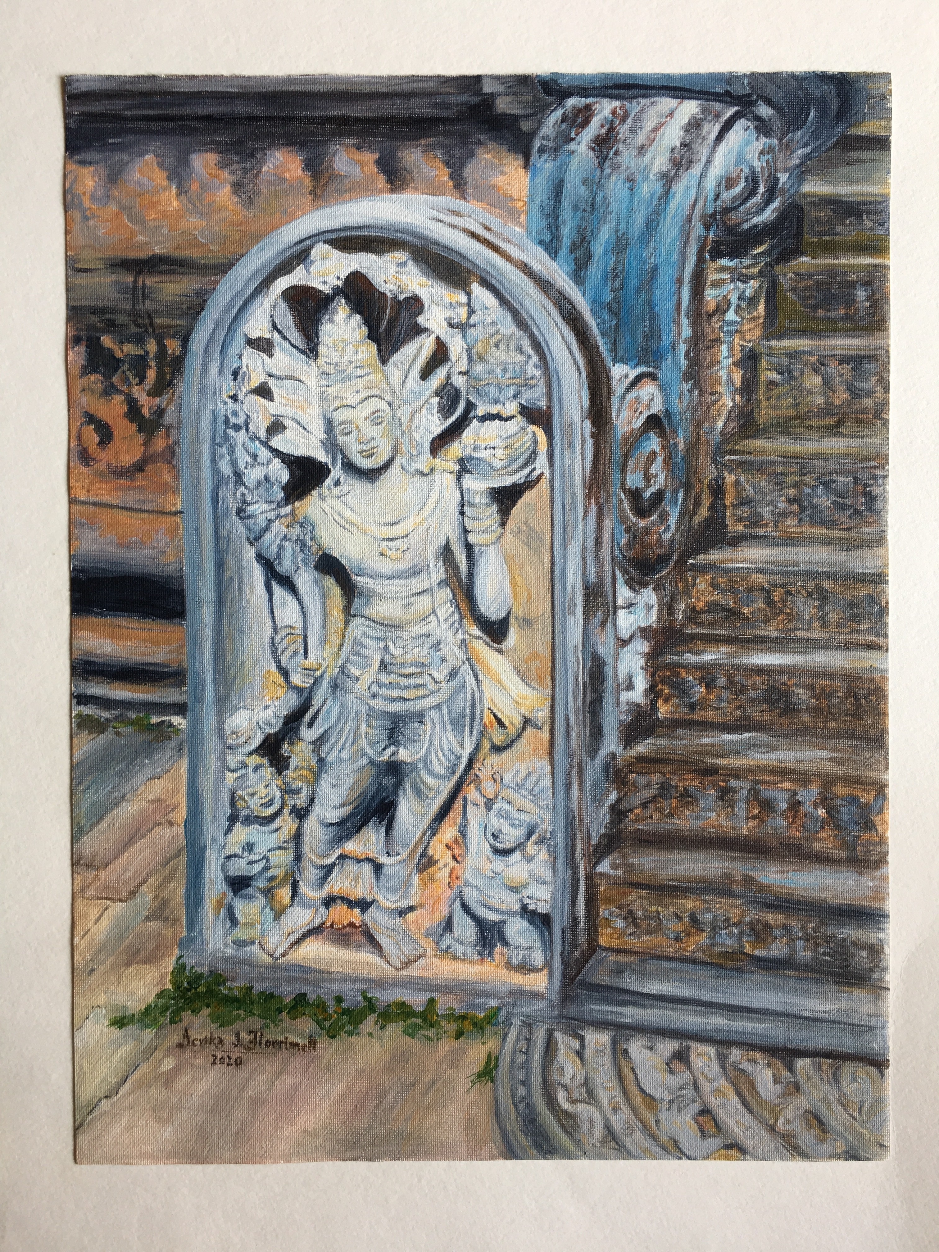 Guardian of the Temple by Devika Ilayperuma-Florrimell