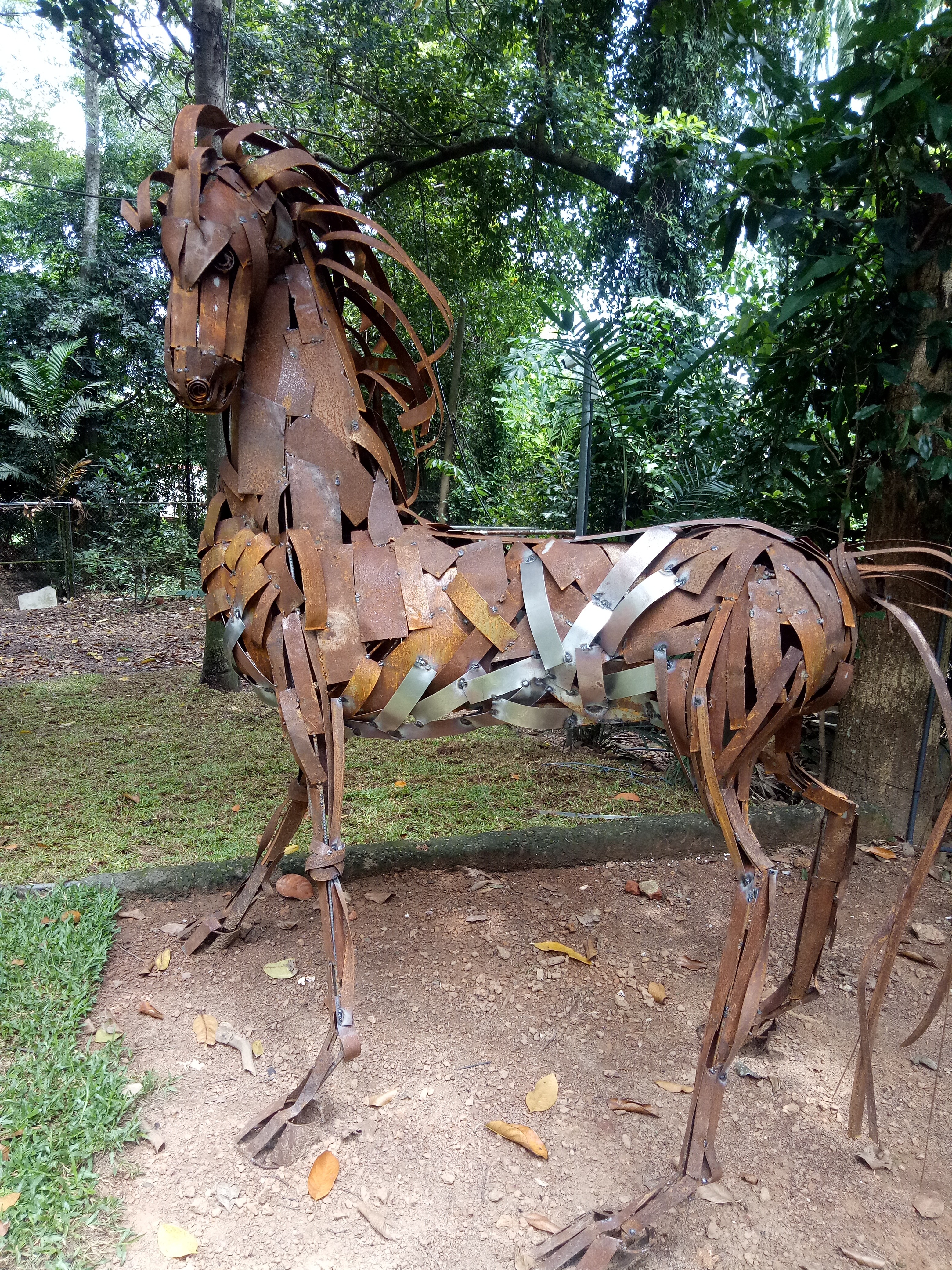 metal horse by Nalin Jayasena