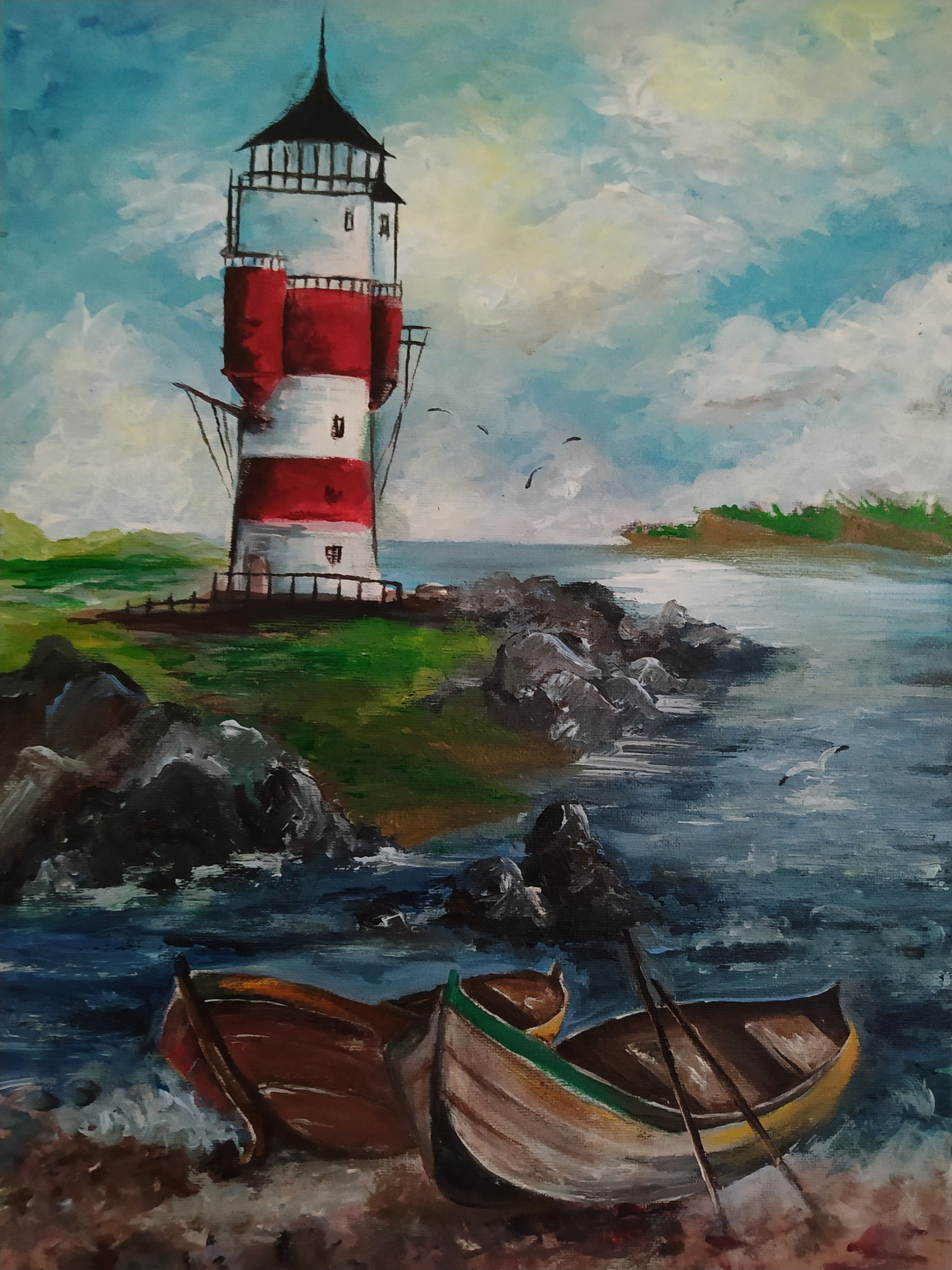 Light house by Jayani Shashikala