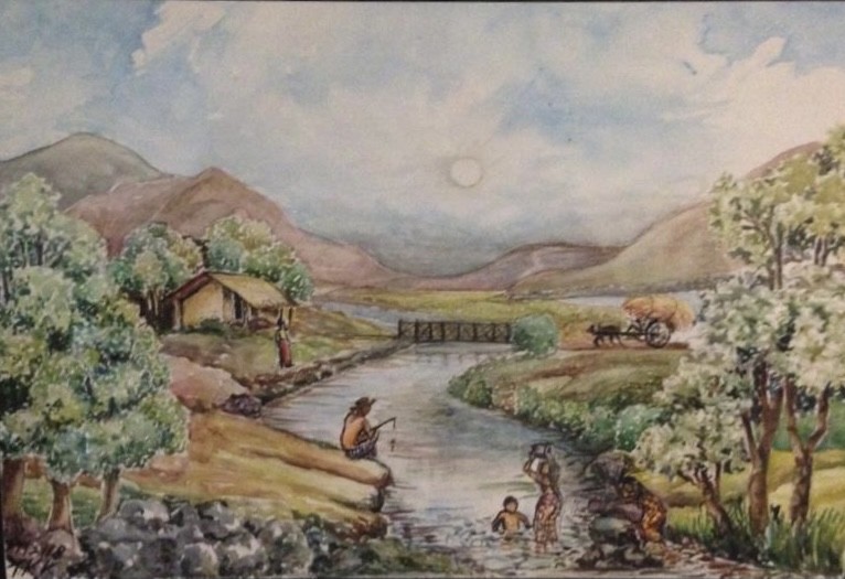 River Scene by Kamala Karunatilaka