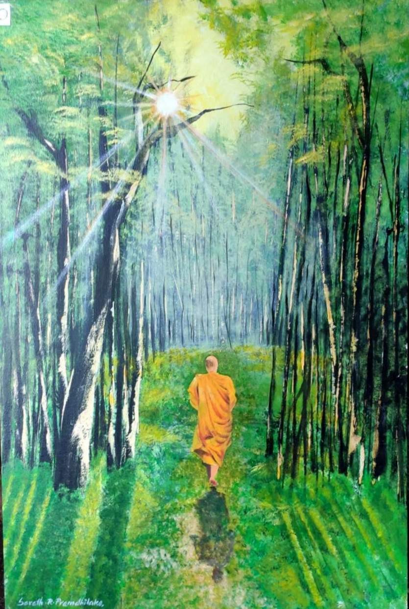 Peaceful journey by Sarath Premathilake