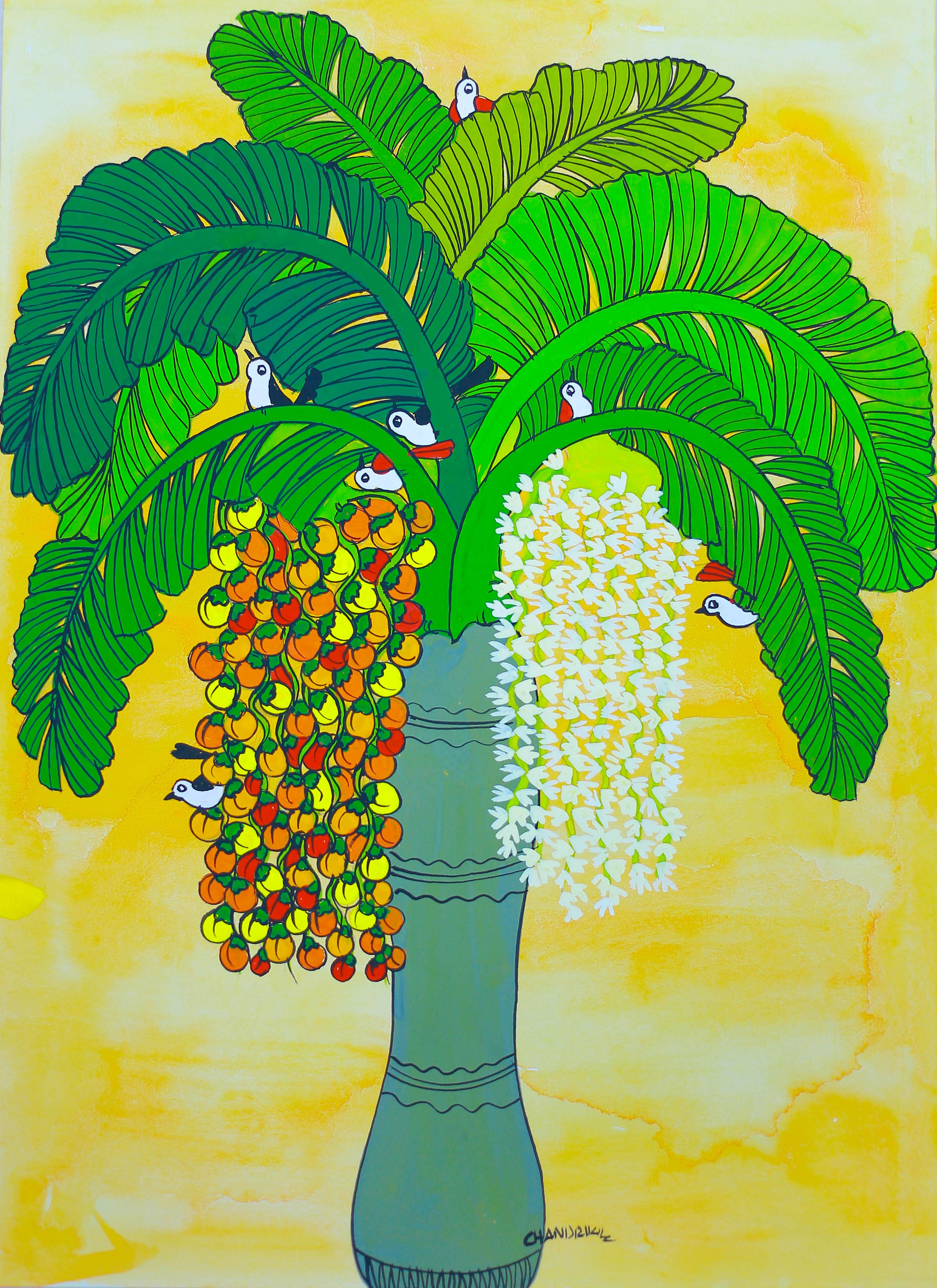 Kithul Tree by Chandrika Shiromani