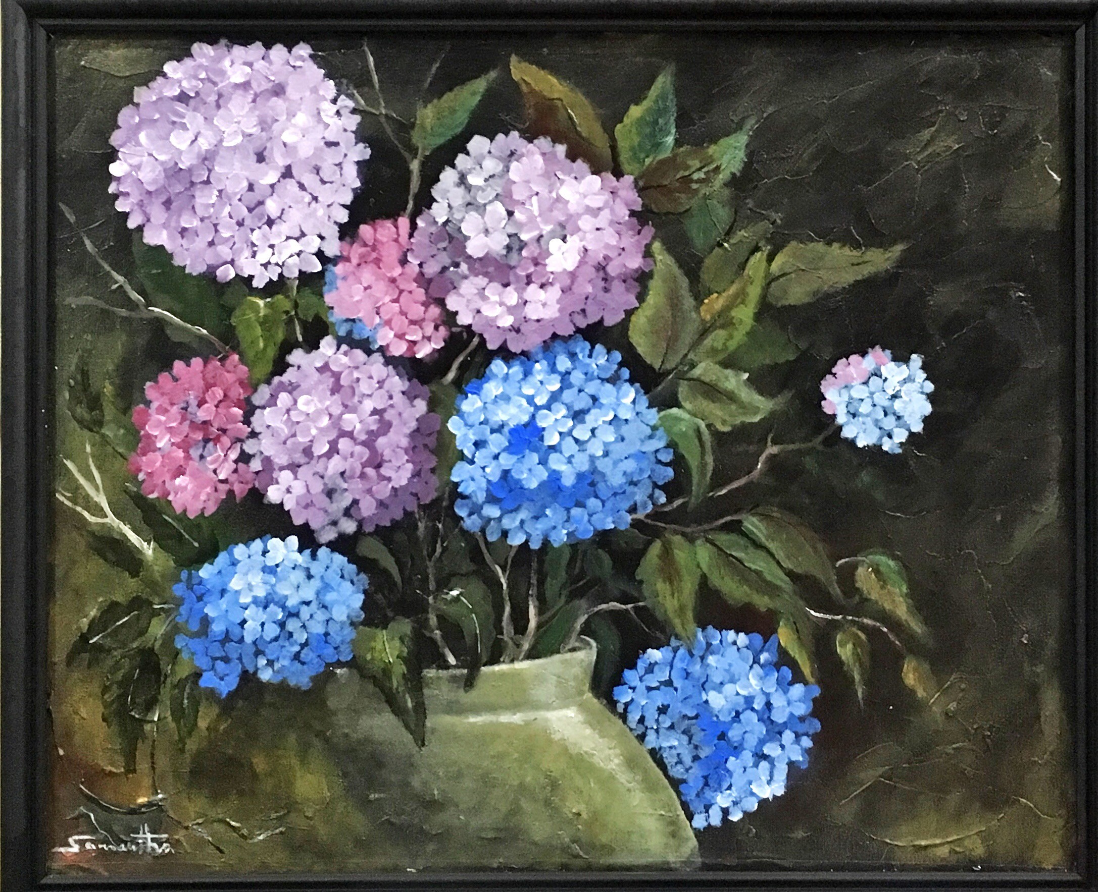 hydrangea by Samantha Wijesinghe