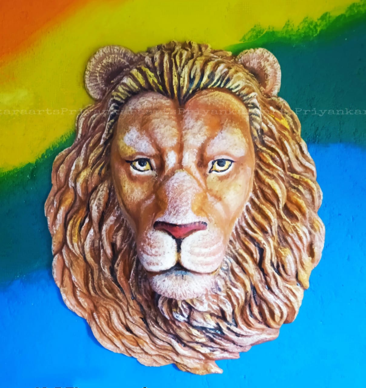 The Lion by Wasantha Hetti Arachchi