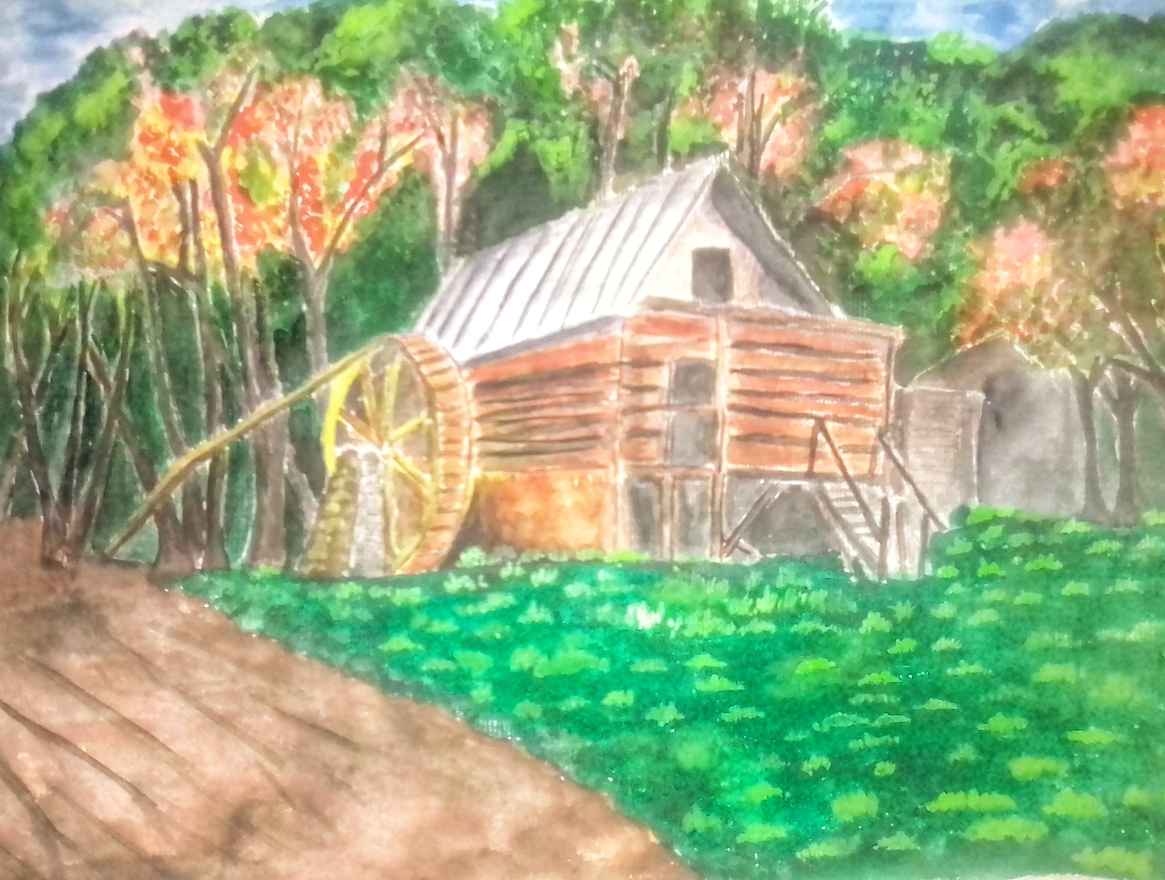 The Mill in the Forest by L.A.R.Harsha De Silva