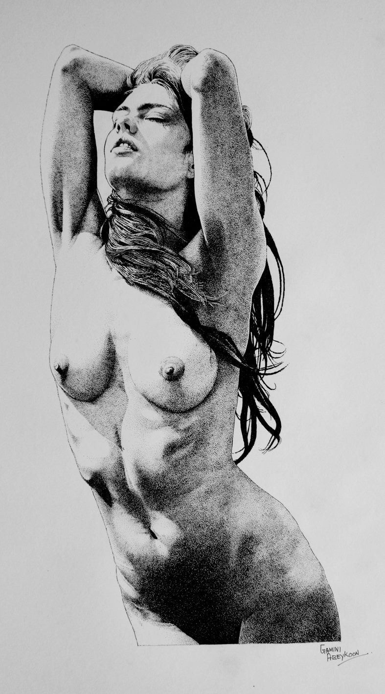 Nude by Gamini Abeykoon